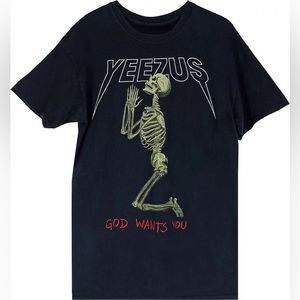 Yeezus God Wants You tour tshirt